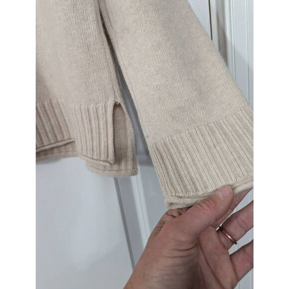 Jenni Kayne Cream Everyday Crew Neck Sweater - Picture 6 of 9